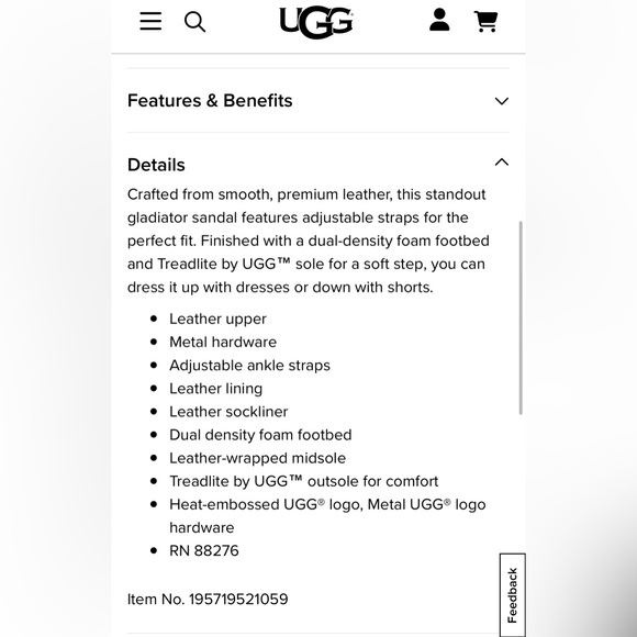 Ugg Solivan Strap Sandal - Picture 10 of 11